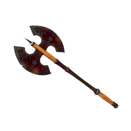 Unusual Cool Spider's Cluster Scotsman's Skullcutter (Well-Worn)