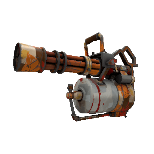 Anodized Aloha Minigun (Battle Scarred)