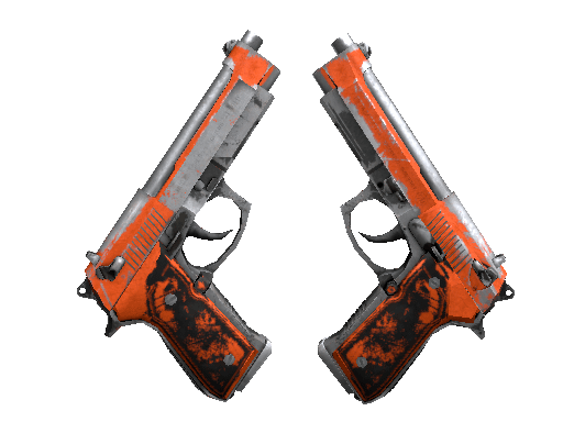 Dual Berettas | Demolition (Battle-Scarred) Item Image
