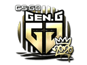 Sticker | Gen.G (Gold) | 2020 RMR Item Image