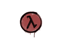 Sealed Graffiti | Lambda (Blood Red) Item Image