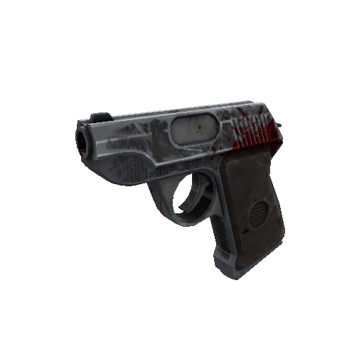 Graphite Gripped Pistol (Battle Scarred)