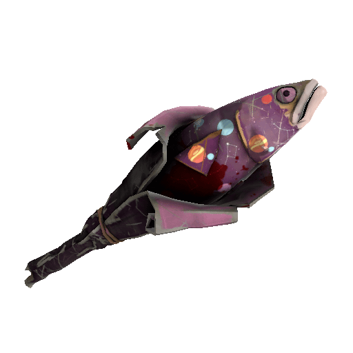 Cosmic Calamity Holy Mackerel (Battle Scarred)