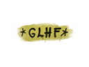 Sealed Graffiti | GLHF (Tracer Yellow) Item Image