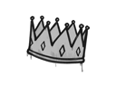 Sealed Graffiti | King Me (Shark White) Item Image