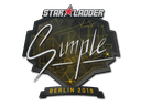 Sticker | s1mple | Berlin 2019 Item Image