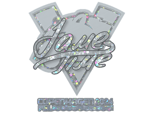 Sticker | Jame (Glitter) | Copenhagen 2024 Item Image