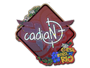 Sticker | cadiaN (Glitter) | Rio 2022 Item Image