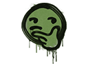 Sealed Graffiti | Thoughtfull (Battle Green) Item Image