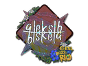 Sticker | Aleksib (Glitter) | Rio 2022 Item Image