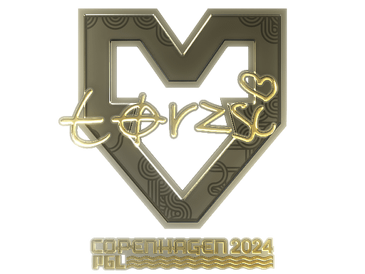 Sticker | torzsi (Gold) | Copenhagen 2024 Item Image