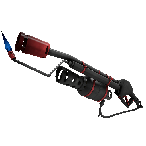 Unusual Isotope Team Detail Flame Thrower (Factory New) Item Image