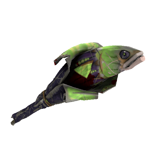 Bonzo Gnawed Holy Mackerel (Battle Scarred)