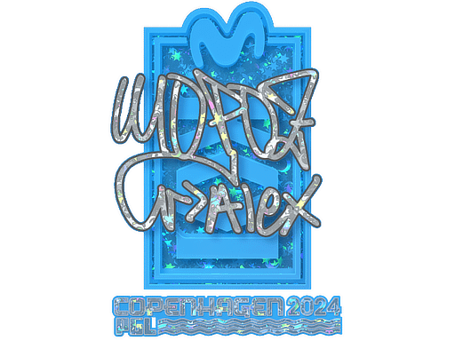 Sticker | mopoz (Glitter) | Copenhagen 2024 Item Image