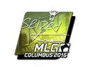 Sticker | seized (Foil) | MLG Columbus 2016 Item Image