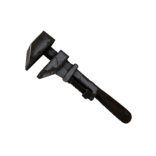 Steel Brushed Wrench (Well-Worn)