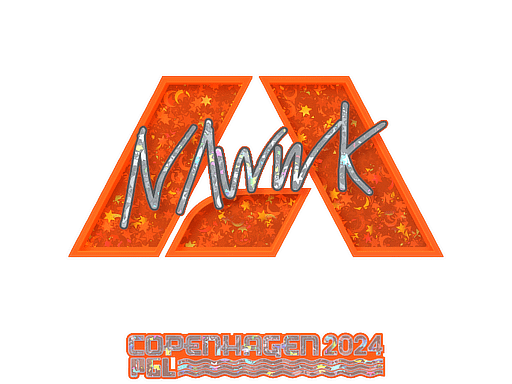 Sticker | nawwk (Glitter) | Copenhagen 2024 Item Image