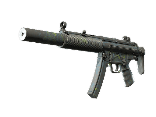 MP5-SD | Lime Hex (Battle-Scarred) Item Image