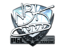 Sticker | NBK- (Foil) | Krakow 2017 Item Image