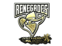 Sticker | Renegades (Gold) | Antwerp 2022 Item Image