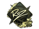 Sticker | REZ (Gold) | Rio 2022 Item Image