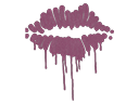 Sealed Graffiti | Kiss (Princess Pink) Item Image