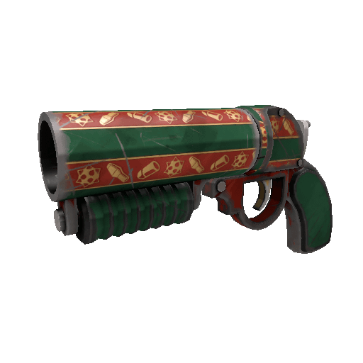 Unusual Isotope Sleighin' Style Scorch Shot (Well-Worn) Item Image