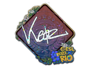 Sticker | Keoz (Glitter) | Rio 2022 Item Image