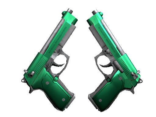 Dual Berettas | Emerald (Factory New) Item Image