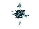 Sealed Graffiti | Jump Shot (Wire Blue) Item Image