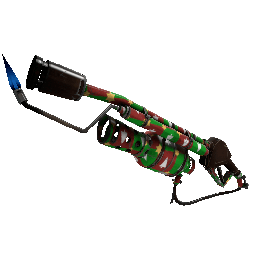 Unusual Gifting Mann's Wrapping Paper Flame Thrower (Field-Tested)