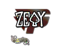 Sticker | zevy (Glitter) | Paris 2023 Item Image