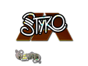 Sticker | STYKO (Glitter) | Paris 2023 Item Image