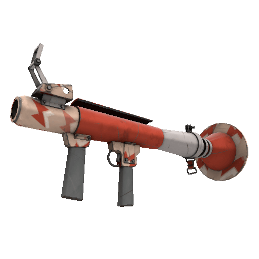Unusual Hot Team Charged Rocket Launcher (Minimal Wear)