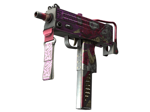 MAC-10 | Saibā Oni (Well-Worn) Item Image
