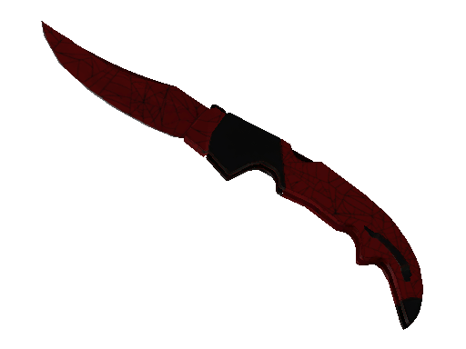 ★ Falchion Knife | Crimson Web (Minimal Wear) Item Image