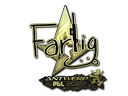 Sticker | Farlig (Gold) | Antwerp 2022 Item Image
