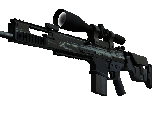 Souvenir SCAR-20 | Storm (Battle-Scarred) Item Image