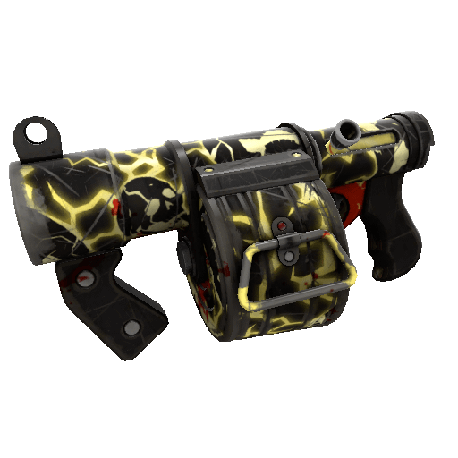 Electroshocked Stickybomb Launcher (Battle Scarred)