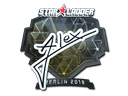 Sticker | ALEX (Foil) | Berlin 2019 Item Image