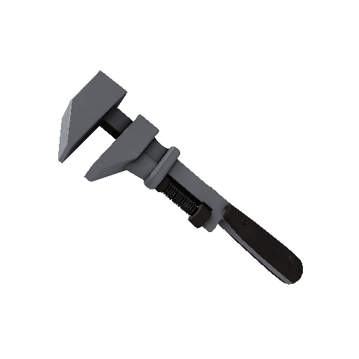 Steel Brushed Wrench (Factory New)