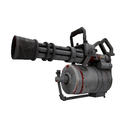 Steel Brushed Minigun (Battle Scarred)