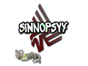 Sticker | sinnopsyy (Glitter) | Paris 2023 Item Image