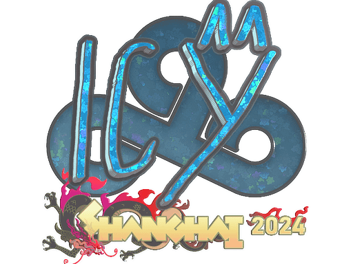 Sticker | ICY (Glitter) | Shanghai 2024 Item Image