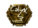 Sticker | Calyx (Gold) | London 2018 Item Image