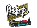 Sticker | Perfecto | Stockholm 2021 Item Image