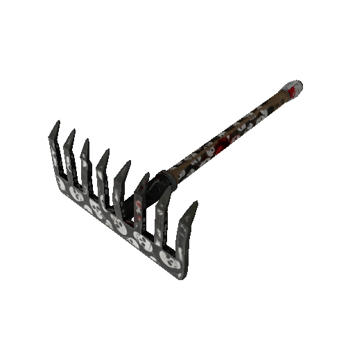 Strange Skull Cracked Back Scratcher (Battle Scarred)