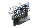 Sticker | NBK- (Foil) | Boston 2018 Item Image