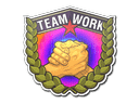 Sticker | Teamwork (Holo) Item Image