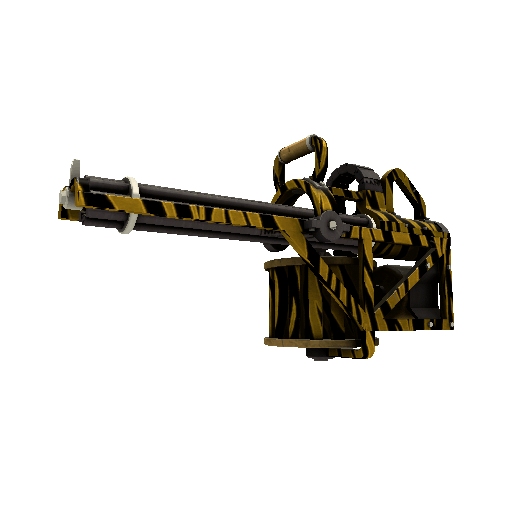 Unusual Isotope Tiger Buffed Brass Beast (Minimal Wear) Item Image